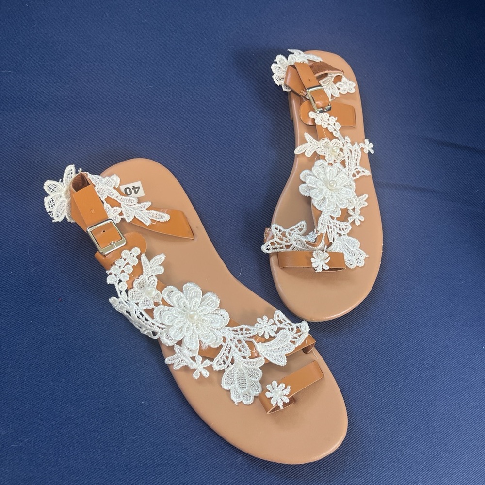 Lacy Sandals